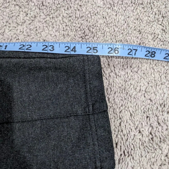Betabrand Women’s Pants Size M Petite Charcoal Gray Skinny Leg Zip Ankle Cropped - Picture 12 of 12